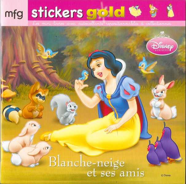 Sticker et autocollant Blanche Neige