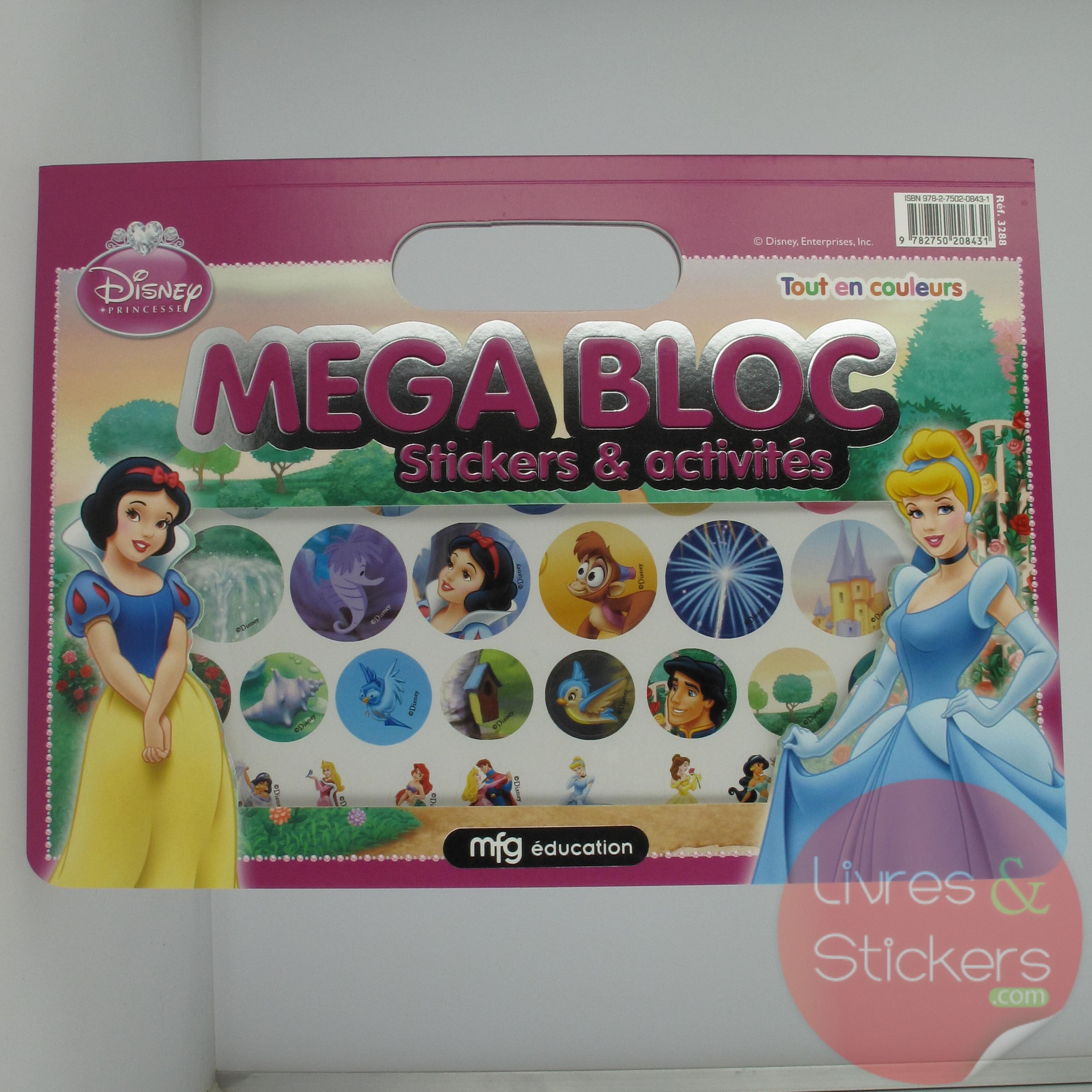 mega bloc princesses stickers et activites